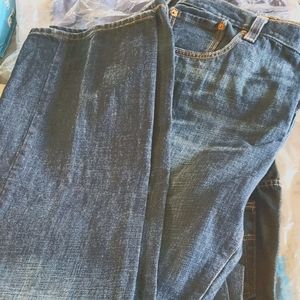 Men`s Levis 501 Red Tag 38 x 32, Button Fly